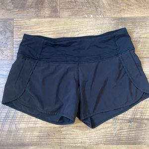 Lululemon black shorts
